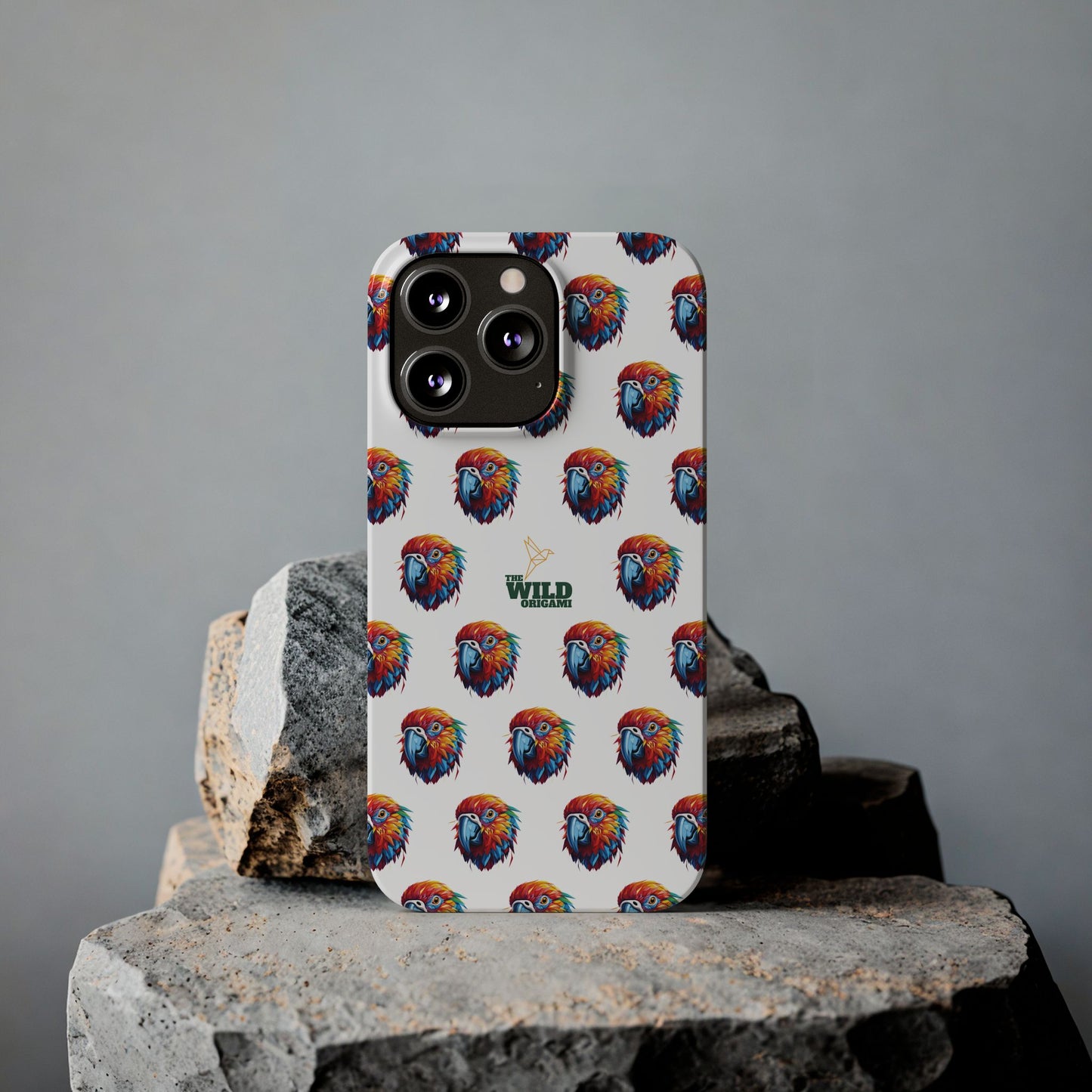 The Colorful Parrot Slim Phone Case