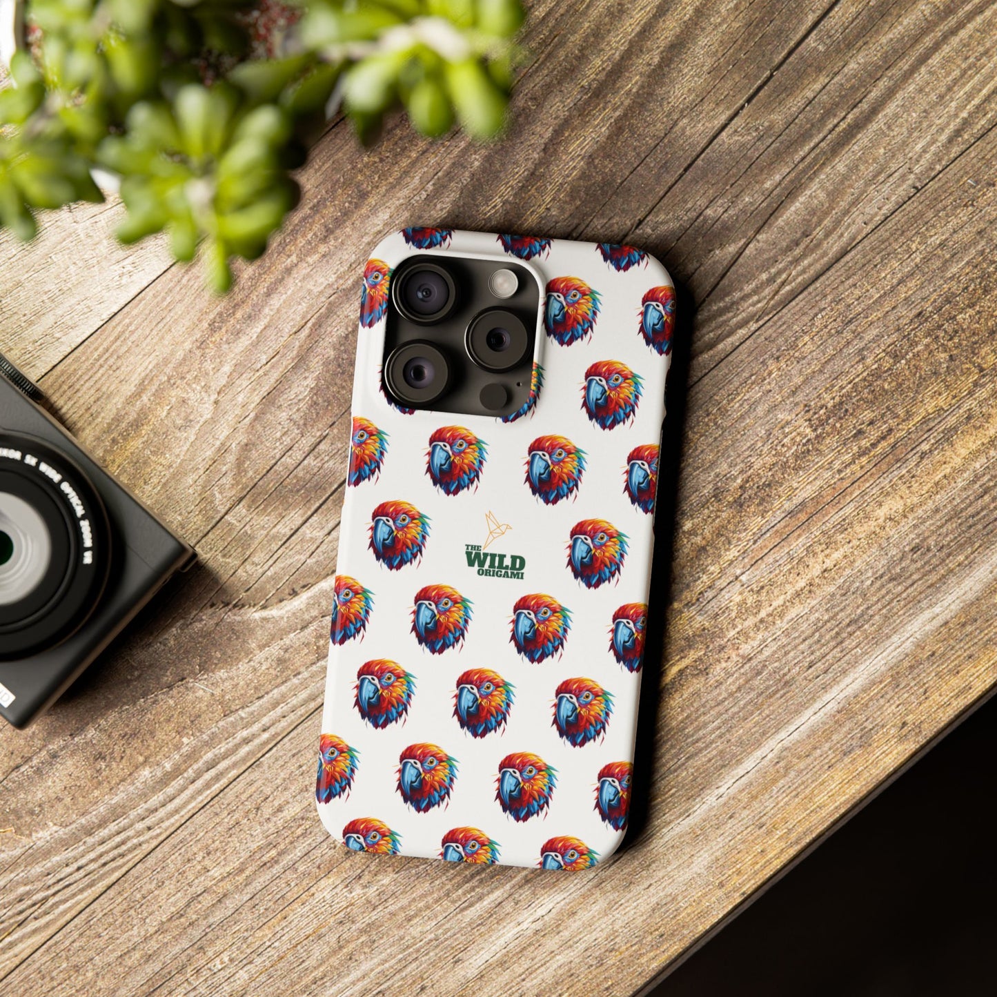 The Colorful Parrot Slim Phone Case