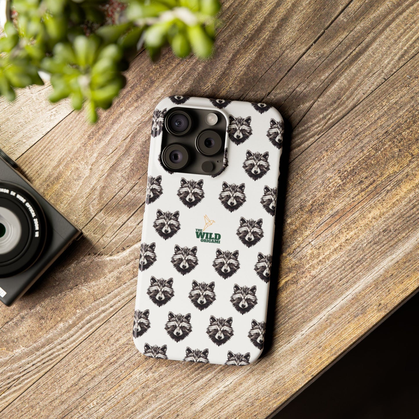 The Raccoon Slim Phone Case